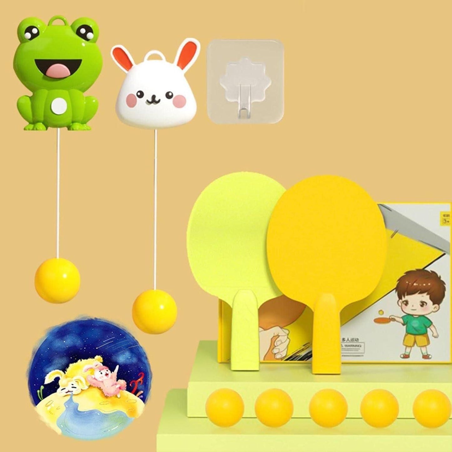 Indoor Table Tennis Set