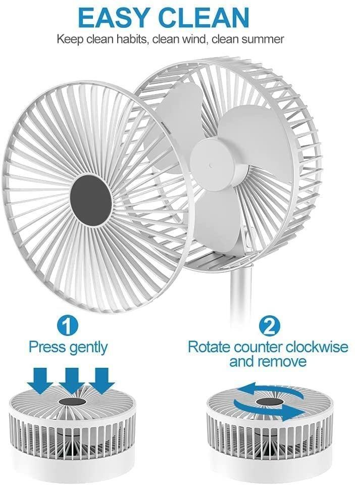 Rechargeable Table Fan