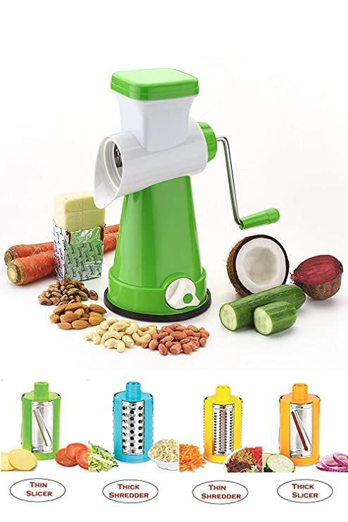 4 in 1 Drum Grater Shredder Slicer