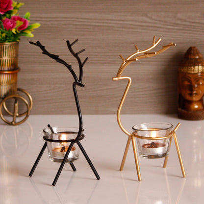 Deer Shape Decorative Tea Light Holder