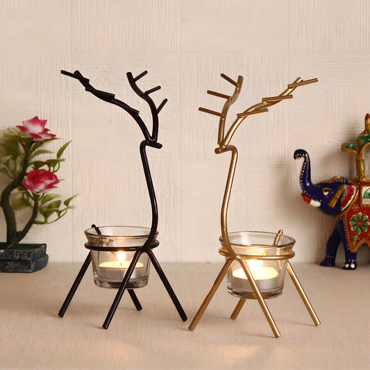 Deer Shape Decorative Tea Light Holder