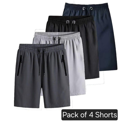 Combo of 4 Cotton Shorts