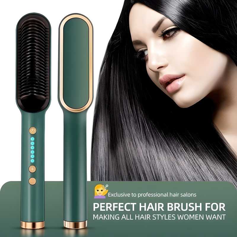 Hair Straightener with Hair Comb