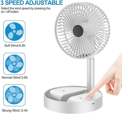 Rechargeable Table  Fan